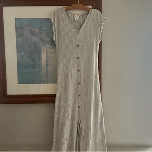 Caution to the Wind Maxi Dress